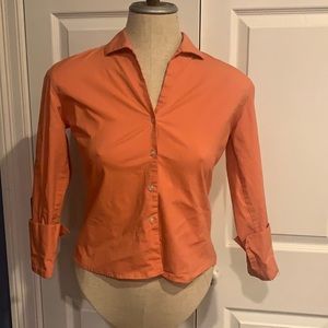 The Limited shirt Stretch Long Sleeve Tangerine XS